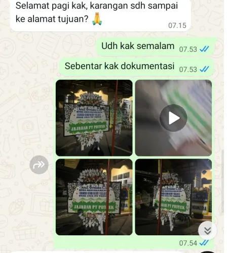 Pengiriman Papan Bunga Selamat Pancoran