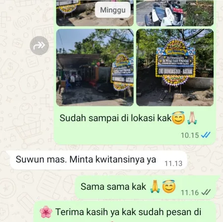 Pengiriman Papan Bunga Duka Pancoran