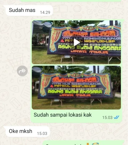 Pengiriman Papan Bunga Pancoran