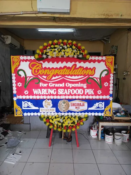 Papan Bunga Ucapan Selamat Pancoran
