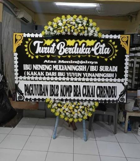 Papan Bunga Duka Pancoran