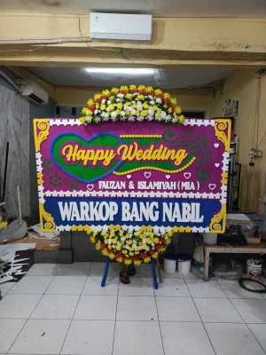Papan Bunga di Pancoran