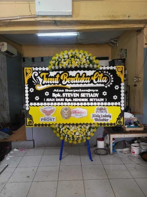 Papan Bunga di Pancoran